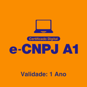 Certificado Digital e-CNPJ A1 - 1 Ano + Certifica Plus